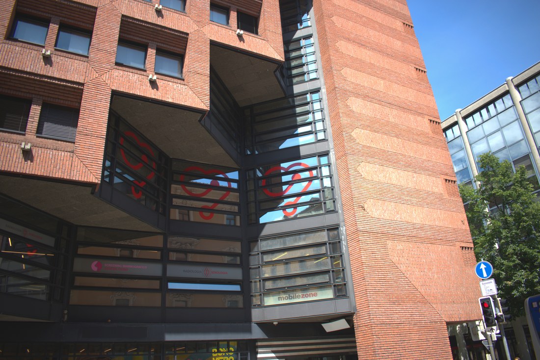 La sede del Centro Cardiologico Ticino a Lugano