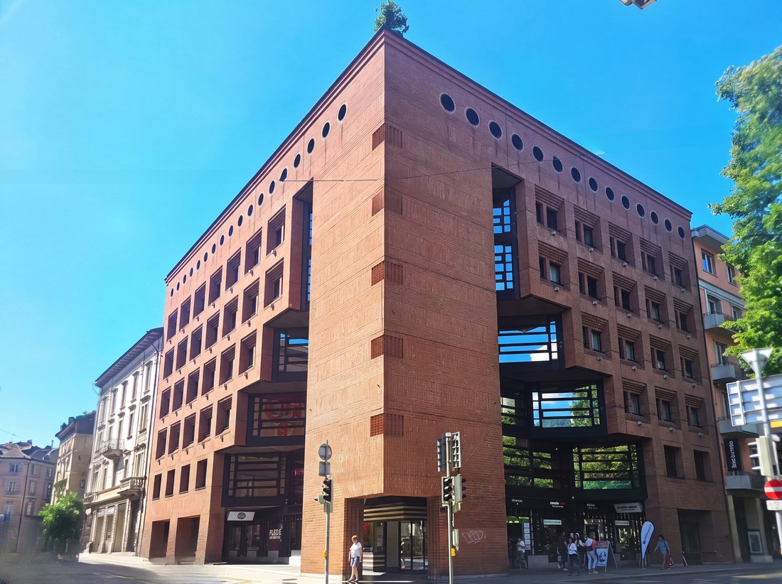 L’edificio del Centro Cardiologico Ticino nel cuore di Lugano